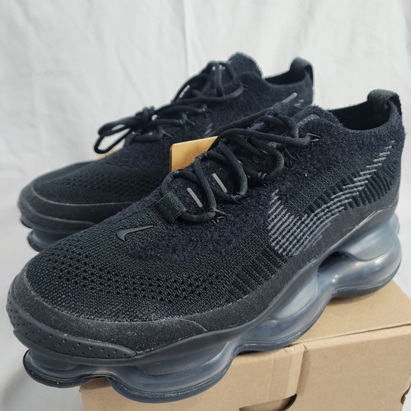 New Nike Air Max Scorpion Flyknit Black DJ4701-003 - Picture 4 of 8